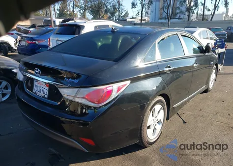 2012 Hyundai Sonata Hybrid from USA, damaged, VIN KMHEC4A42CA037275